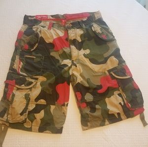 Men's Jordan Craig Cargo Camo shorts size 34